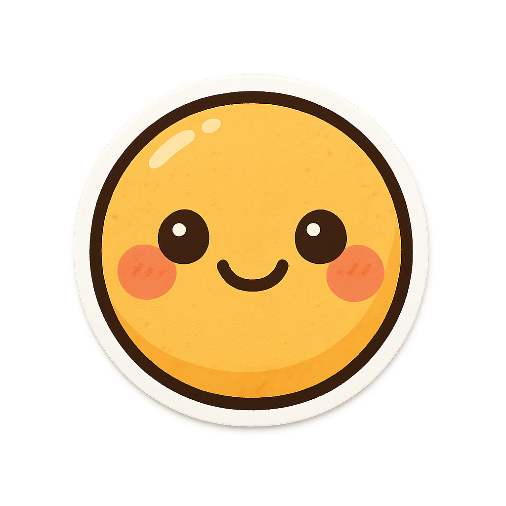 Happy sticker