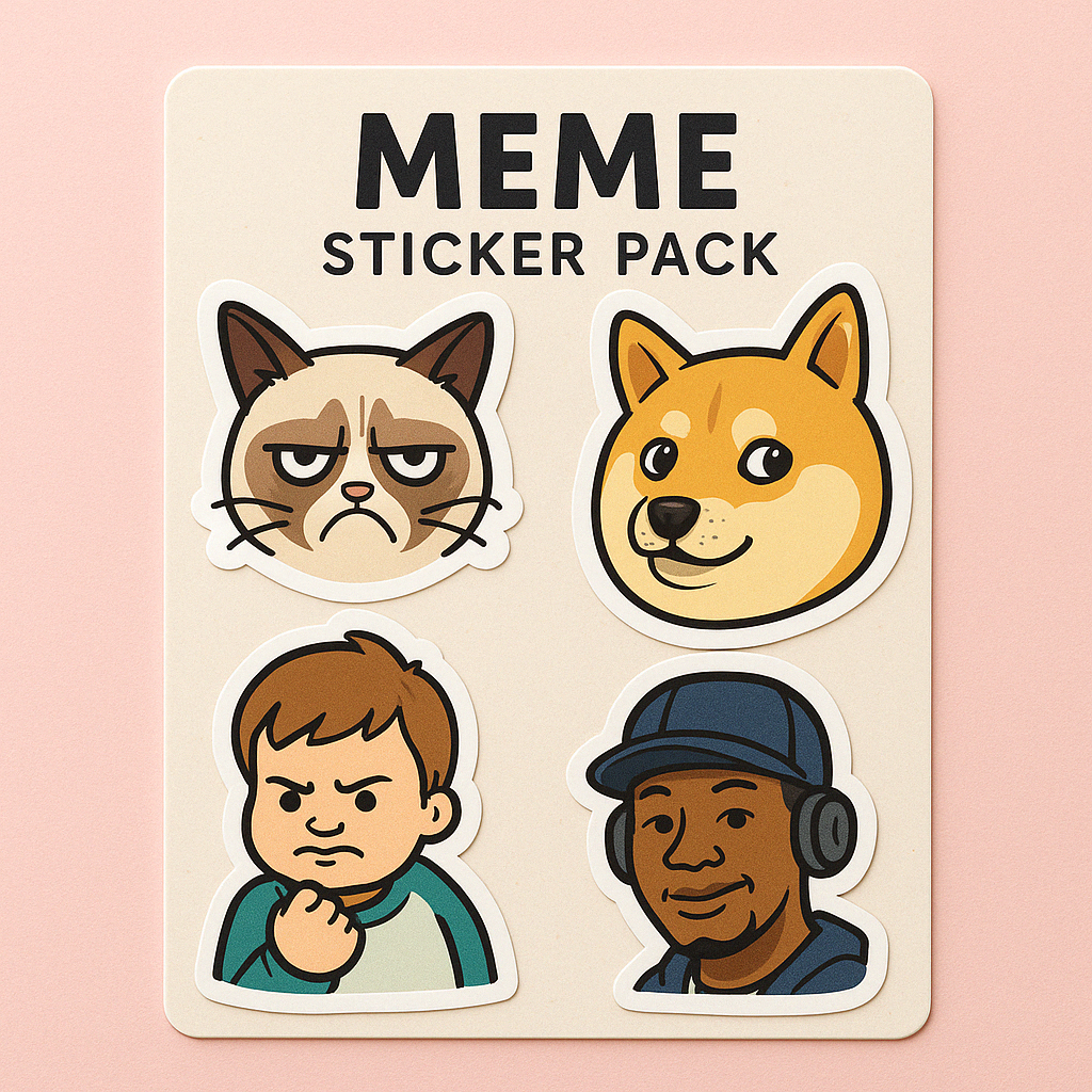 Meme Stickers Collection
