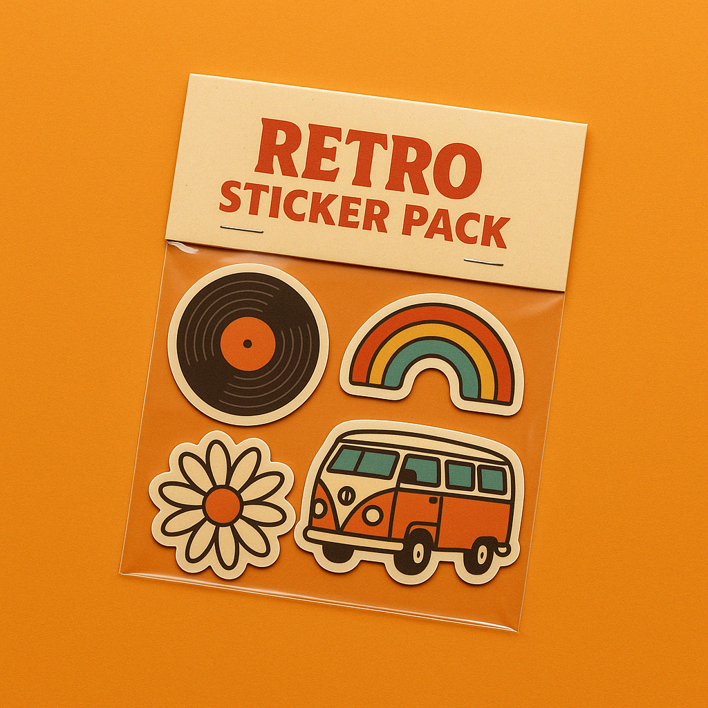 Retro Stickers Collection