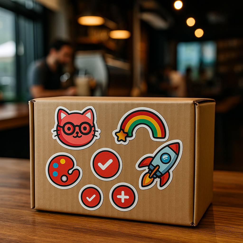 Monthly Sticker Subscription Box