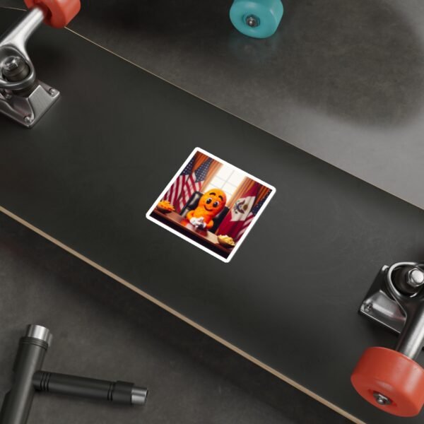 Funny Presidential Snack Die-Cut Stickers - Perfect for Laptop or Decor - Image 7