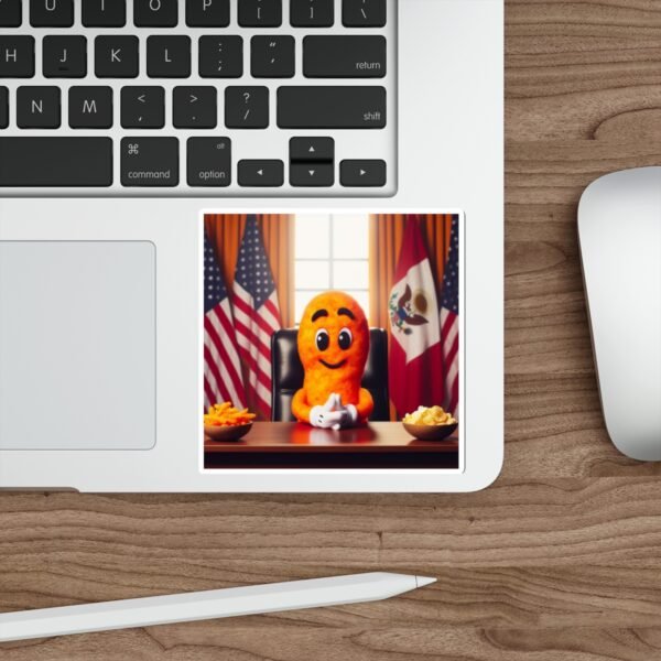 Funny Presidential Snack Die-Cut Stickers - Perfect for Laptop or Decor - Image 10
