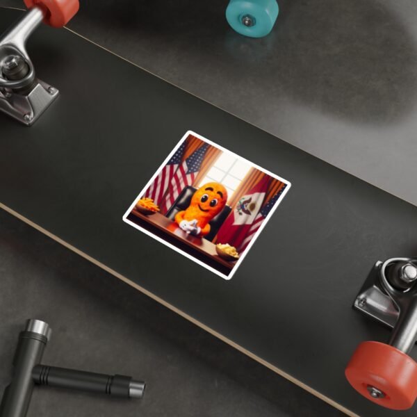 Funny Presidential Snack Die-Cut Stickers - Perfect for Laptop or Decor - Image 11