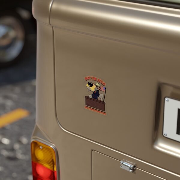 'But The Eggs Are Coming Down Soon' TRANSparent Vinyl Sticker - Image 9