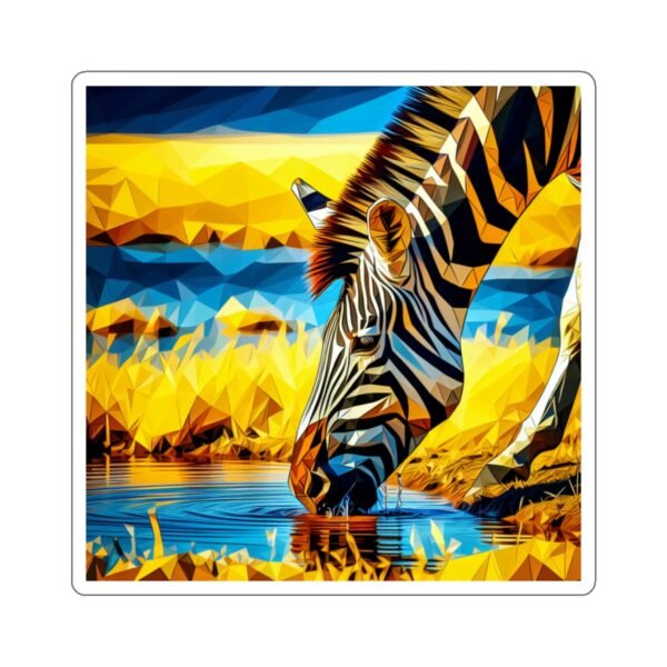 "Zebra Beauty" Die-Cut Stickers - Image 15