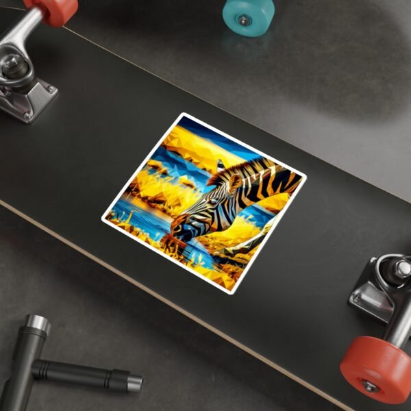 "Zebra Beauty" Die-Cut Stickers - Image 6