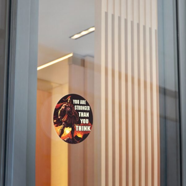 'You Are Stronger Than You Think' Vinyl Sticker - Image 11