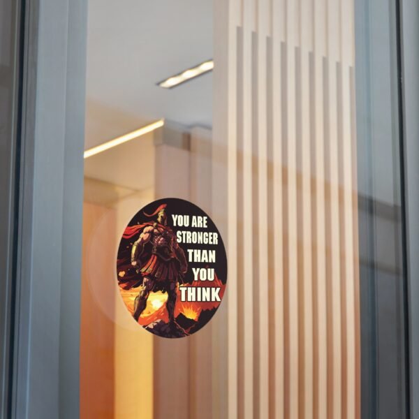 'You Are Stronger Than You Think' Vinyl Sticker - Image 15