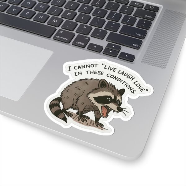 Live Laugh Love Raccoon - Image 4